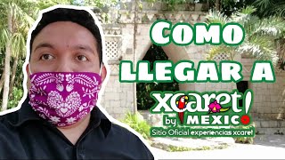 😱TRANSPORTE GRATIS A XCARET  ¿CÓMO LLEGAR A XCARET DESDE PLAYA DEL CARMEN✅⚠️ [upl. by Hnahc]