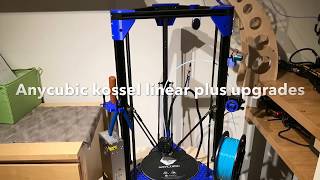 Anycubic kossel linear plus upgrades including TMC 2208 [upl. by Einrae602]