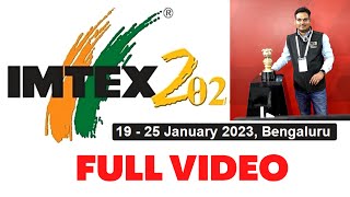 IMTEX 2023  FULL VIDEO  ALL EXIBITORS AND VISITORS  CNC machine expo 2023  machine expo [upl. by Leahcimal]