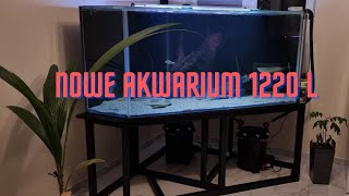 Akwarium 1220 L optiwhite jakie ryby i aranżacja [upl. by Akamaozu978]