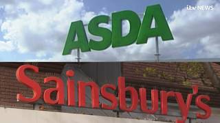 Sainsburys and Asda in talks over shock £10bn merger  ITV News [upl. by Roinuj]