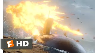 Hunter Killer 2018  The Destroyer Attacks Scene 810  Movieclips [upl. by Enelrae]