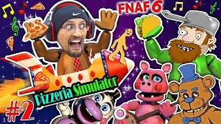 FGTEEV CRAZY DAVE  FNAF 6 PIZZERIA SIMULATOR 2  MAKING FUN GAMES FUNNER [upl. by Ahsenid334]