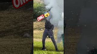 MR indian hacker experiment icc paintball fire satisfying funny trending hatchetthrowing [upl. by Norred]