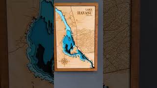 Lake Havasu map just before sending woodworking lasercraft [upl. by Bolten]