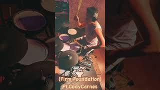 Firm Foundation FtCody Carnes worshipdrummer bateria drums motivation playwithskills [upl. by Ardnak]