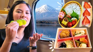 Everything I Ate On BULLET TRAINS in JAPAN for 6 DAYS 2024 Edition [upl. by Joni]