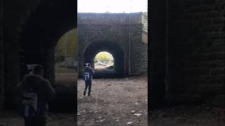 Scary bridge when We Lost towpath shortvideo nature [upl. by Ramaj909]