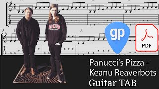 Panuccis Pizza  Keanu Reaverbots Guitar Tabs TABS [upl. by Marjory]