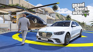 GTA 5  DANS LA PEAU DUN MAFIEUX 10  Manoir secret voitures de luxes et règlement de compte [upl. by Garv]