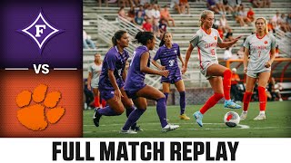 Furman vs Clemson Full Match Replay  2023 ACC Women’s Soccer [upl. by Mackay]