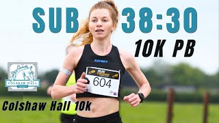 I Ran my First Sub 3830 10k Colshaw Hall 10k Race Vlog Almost Missed Out on a PB [upl. by Heck]