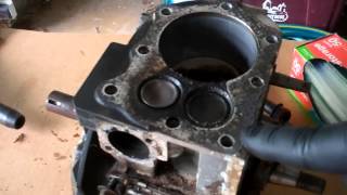 Briggs and Stratton Engine Disassembly Part 1 of 2 [upl. by Tterrag]