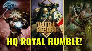 THE STINKIEST MORTAL WOUNDS  Typhus Vs Dante Vs THE LION HQ Battle Royale [upl. by Athey]