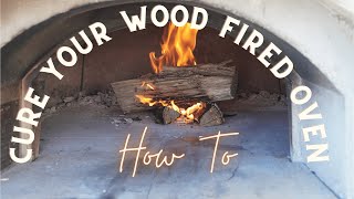 Do This Before Your First Fire  How to Cure your Forno Bravo Wood Fired Oven  outdoorkitchen [upl. by Tabor]