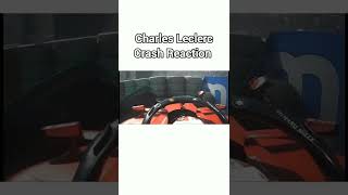 🔥 Charles Leclerc French GP Crash  Onboard Angry Audio  Team Radio  Formula 1 shorts [upl. by Robaina]