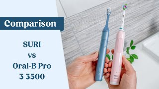 SURI vs OralB Pro 3 3500 [upl. by Dyl]