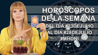 Horoscopos de la Semana del dia 23deJulio al dIa 28deJulio [upl. by Spaulding]