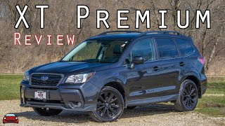 2018 Subaru Forester XT Premium Review  A WEIRD Spec Turbo SUV [upl. by Lissak]