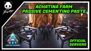 Achatina Snail Farm  Passive Achatina Paste And Organic Polymer  ARK Survival Ascended [upl. by Mariano]