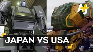 USA Vs Japan In A Giant Robot Duel [upl. by Leunamnauj842]