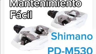 Mantenimiento pedales SHIMANO PDM530 FÁCIL✅️✅️✅️ [upl. by Aneehsat]