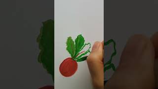 BEET leaf painting [upl. by Kwok]