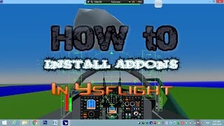 How to install Addons in YSflight [upl. by Beverlie]