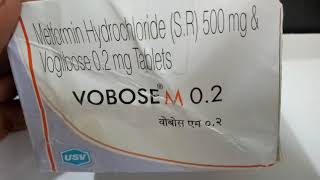 Vobose M 02 Tablet  Uses Sideeffects Reviews and Precautions in hindi [upl. by Kuska]