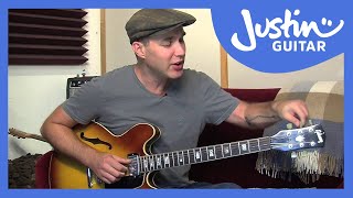 How to Tune Your Guitar Using The 5th Guitar Fret Technique  Guitar Lesson ES011 [upl. by Rosanne834]