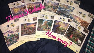 Every Thomas Kinkade Disney Cross Stitch Kit [upl. by Staffan]