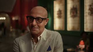 Tanqueray amp Stanley Tucci Make It A Martini Night [upl. by Kihtrak]