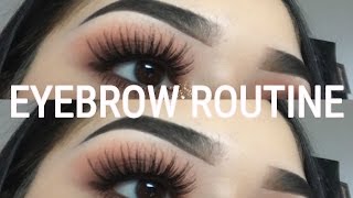 Current Eyebrow Tutorial 2016 [upl. by Ertsevlis]