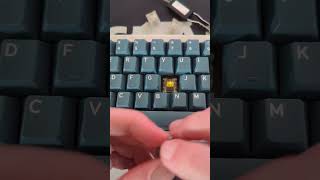 Gateron Yellow 30 vs Gateron Red 30 sound [upl. by Magdalene741]