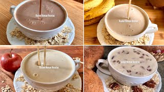 4 ATOLES CON AVENA NUTRITIVOS PARA EL DESAYUNO 🍳 [upl. by Ariad]