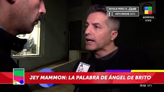 Ángel de Brito contundente tras la aparición de Jey Mammon [upl. by Santini]