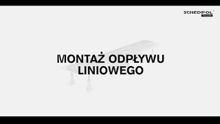 Montaż odpływu liniowego  SklepBateriepl [upl. by Yhtrod966]