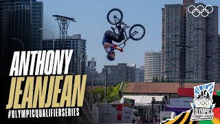 Anthony Jeanjean secures top spot at Shanghai 2024 🏆🇫🇷  OlympicQualifierSeries [upl. by Lled]