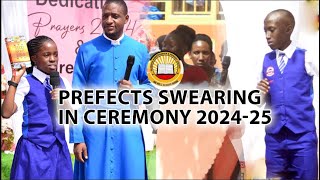 GLORIOUS KINDERGARTEN amp PRIMARY SCHOOL PREFECTS SWEARINGIN 20242025 [upl. by Feldman]