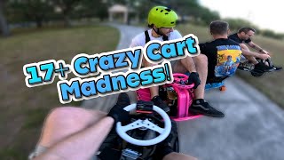 17 Crazy Cart Madness  Orlando Crazy Cart Meetup [upl. by Niarb773]