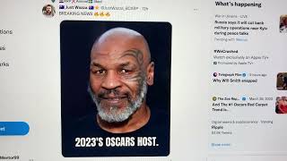 Mike Tyson 2023 Oscars Host [upl. by Wehner]