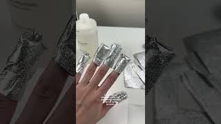 Easy gel removal at home 💘 [upl. by Zsa]