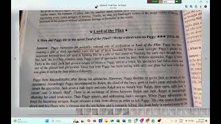 Lord of the Flies Short Questions [upl. by Sedinoel]