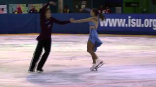 15 K HAWAYEK  M BRAMANTE USA  ISU JGP Tallinn Cup 2011 Junior Ice Dance Free Dance [upl. by Rosen]