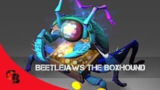 Dota 2 Store  Courier  Beetlejaws the Boxhound Immortal [upl. by Atteuqehs898]