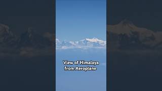 View of The Himalayas from Aeroplane himalayas mteverest aeroplanevideos [upl. by Aveline]