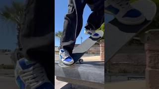 Nose grind nose blunt combo grind 🛹 skatepark skateboarding nikesb [upl. by Aklim]