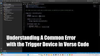 Fixing a Common Error with the Trigger Device Expects a Value of Type Agent [upl. by Mable]