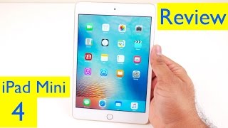 iPad Mini 4 Review  Tested with iOS 10 [upl. by Sigfried]