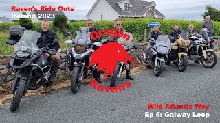 Wild Atlantic Way WAW IRELAND 🇮🇪 Motorcycle Tour Ep 5  Galway Loop [upl. by Ilojna]